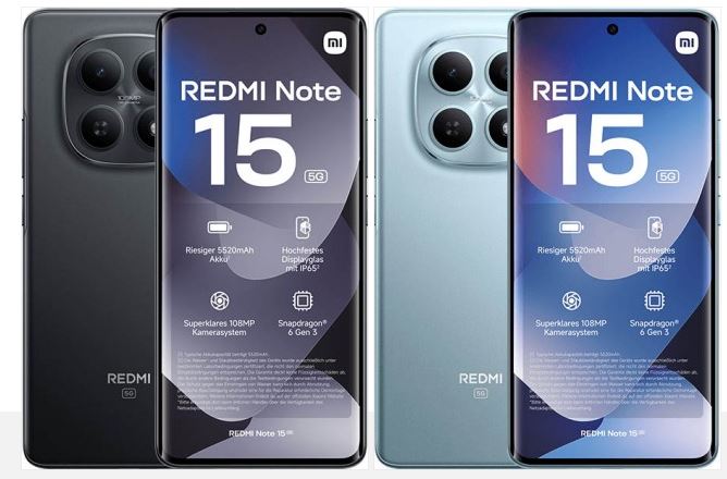 شیائومی ردمی نوت ۱۵ پیش از معرفی لو رفت؛ مشخصات و قیمت در اروپا فاش شد 1 ردمی نوت ۱۵ استاندارد (Redmi Note 15)