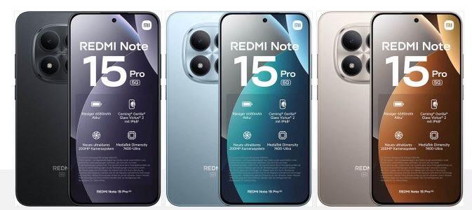 شیائومی ردمی نوت ۱۵ پیش از معرفی لو رفت؛ مشخصات و قیمت در اروپا فاش شد 2 ردمی نوت ۱۵ استاندارد (Redmi Note 15)