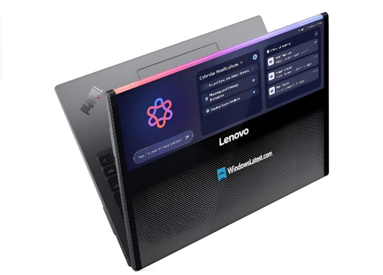 انقلاب تازه لنوو؛ لپ‌تاپ رول‌شونده با نمایشگر ۱۶ اینچی از راه رسید