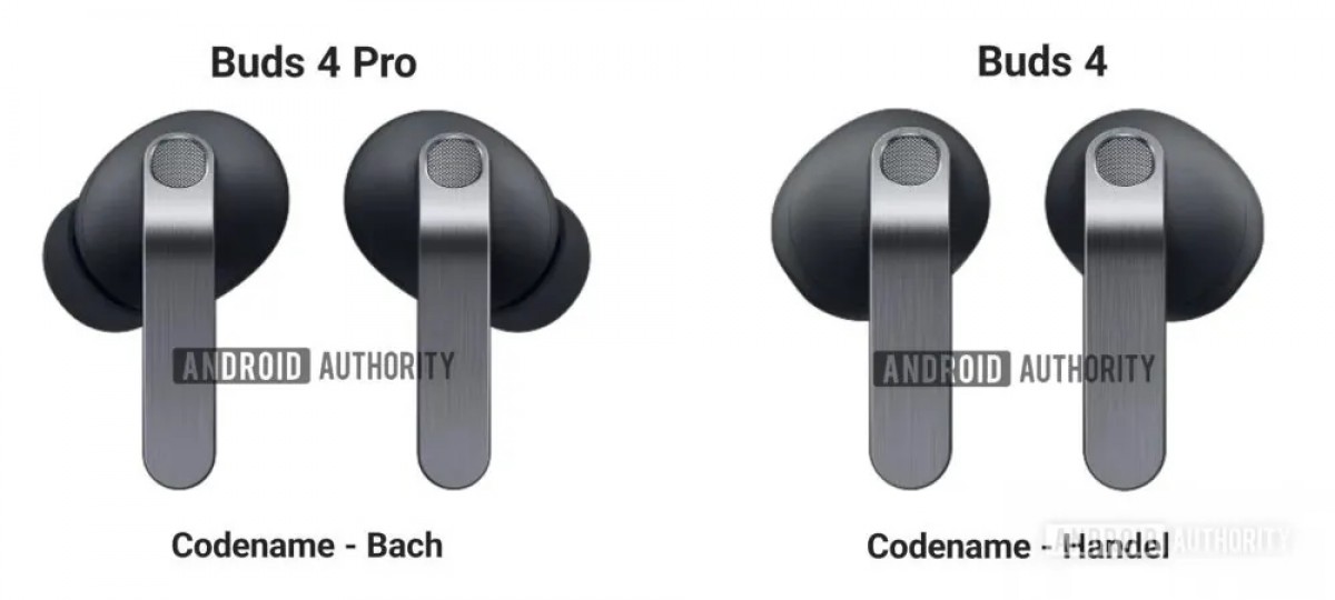 طراحی Galaxy Buds 4 سامسونگ فاش شد؛ هدفون‌های جدید با چهره‌ای تازه