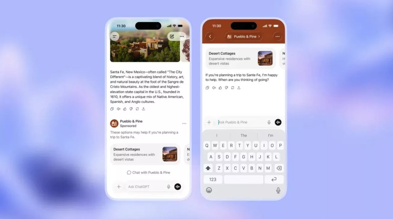 ۲۰ روز بدون اینترنت: مهمترین اخبار دنیای فناوری که از دست دادیم 11 تبلیغات در ChatGPT