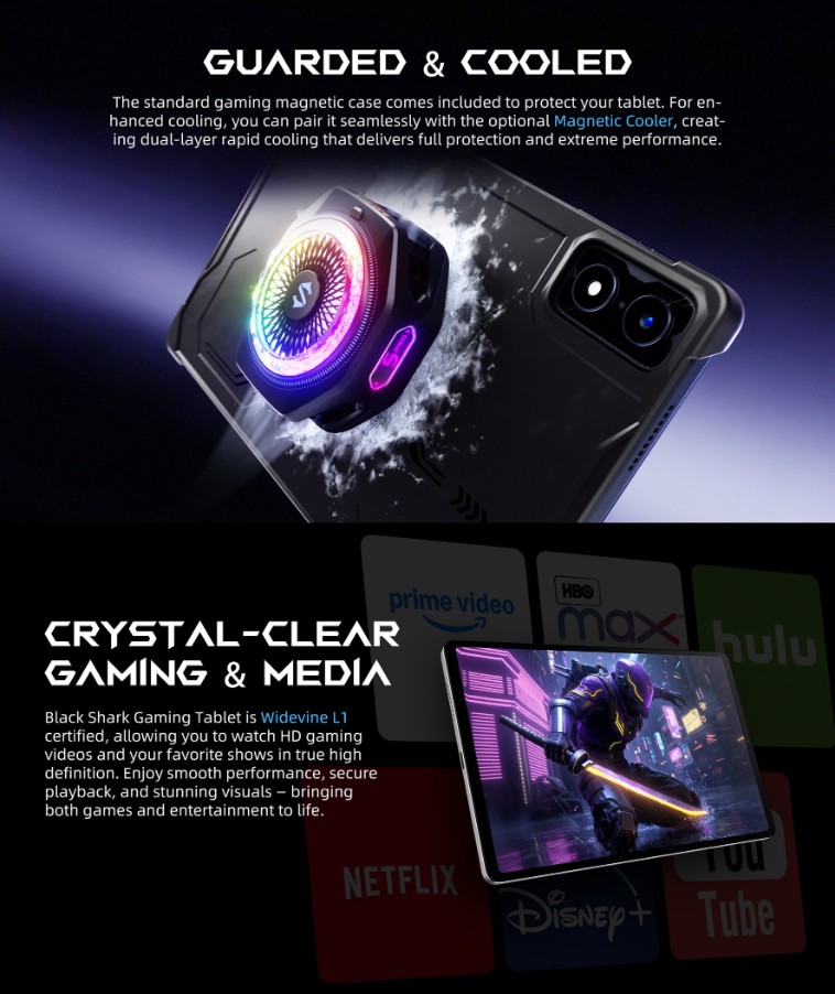 خنک‌کنندگی حرفه‌ای و باتری پرقدرت