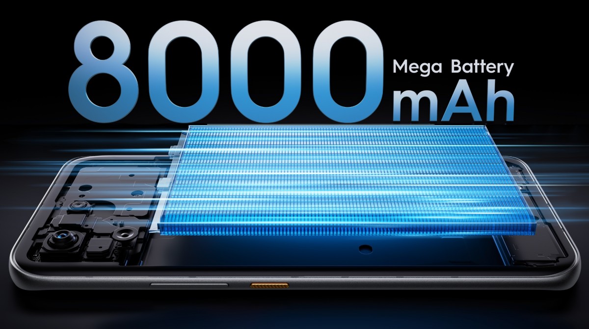 رونمایی از Tecno Pova Curve 2؛ غولی با باتری ۸۰۰۰ میلیآمپرساعتی 2 باتری؛ یک نیروگاه در جیب شما