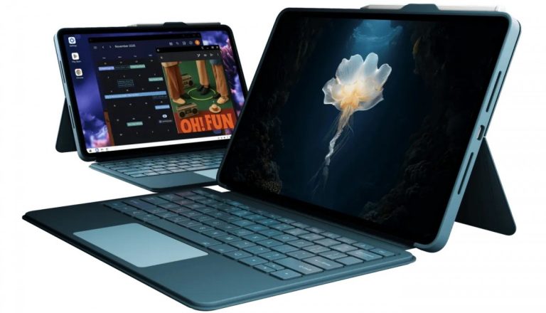 Brave Ark معرفی شد؛ تبلتی با باتری غول‌آسا که می‌خواهد جای لپ‌تاپ را پر کند