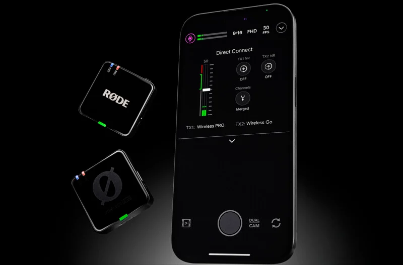 مدیریت هوشمند صدا در اپلیکیشن Rode Capture