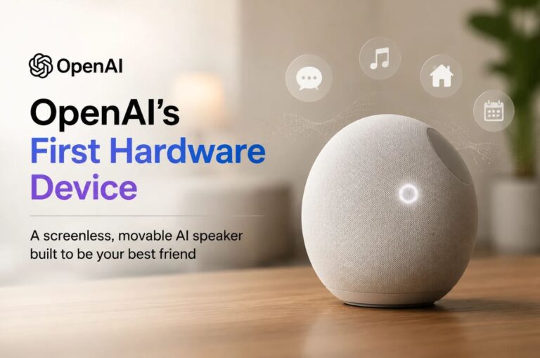نخستین محصول سختافزاری OpenAI احتمالاً یک اسپیکر هوش مصنوعی بدون نمایشگر خواهد بود