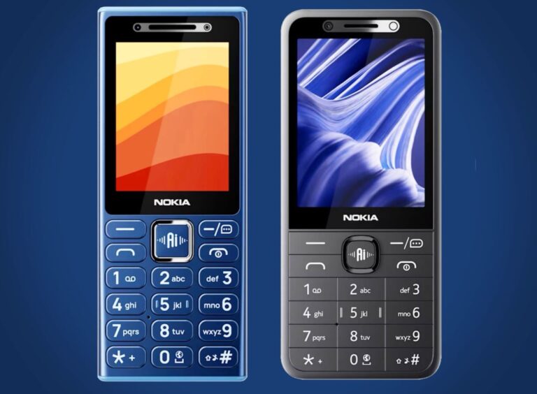 HMD از چهار گوشی دکمه&zwnj;ای جدید نوکیا با دستیار هوش مصنوعی رونمایی کرد