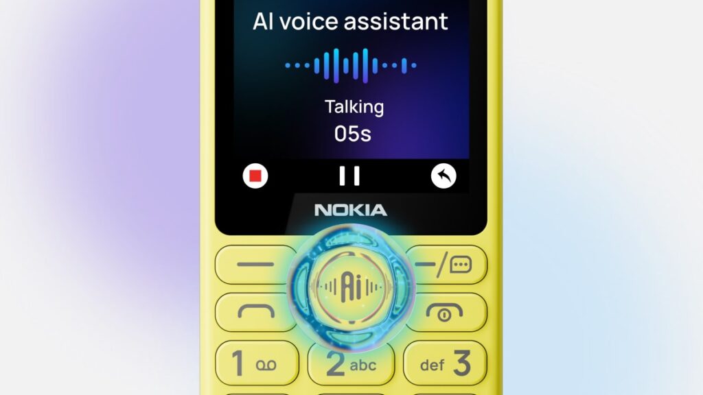 HMD از چهار گوشی دکمهای جدید نوکیا با دستیار هوش مصنوعی رونمایی کرد 2 هوش مصنوعی در گوشیهای دکمهای
