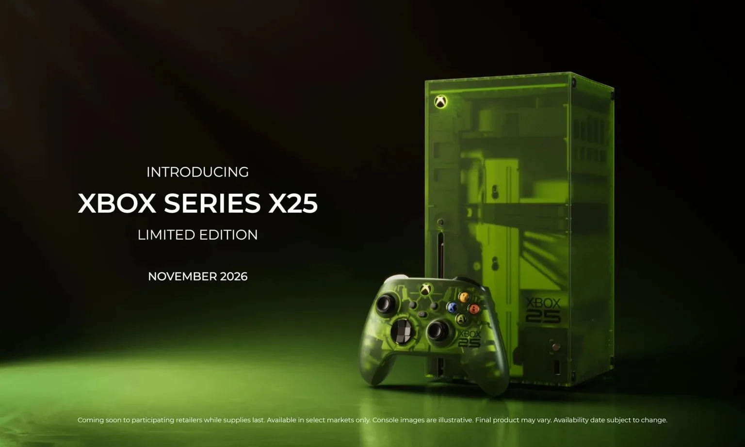قیمت احتمالی Xbox Series X25 فاش شد؛ کنسول ۲۵ سالگی اکسباکس ۱۰۰ دلار گرانتر از مدل استاندارد 1 قیمت و زمان عرضه احتمالی Xbox Series X25