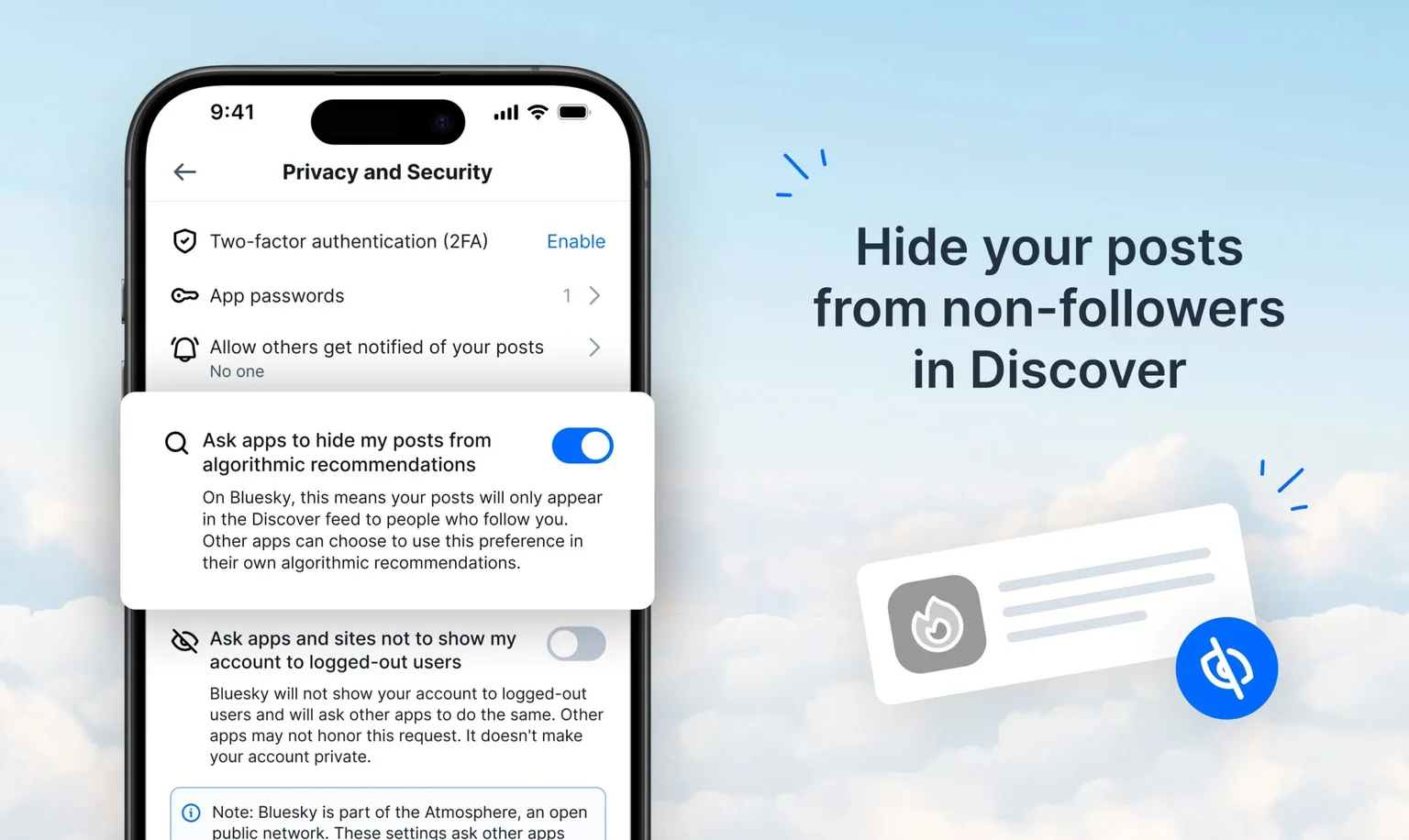 Bluesky قابلیت جدیدی برای کنترل وایرال شدن پستها معرفی کرد 2 چگونه نمایش پستها در فید Discover را غیرفعال کنیم؟