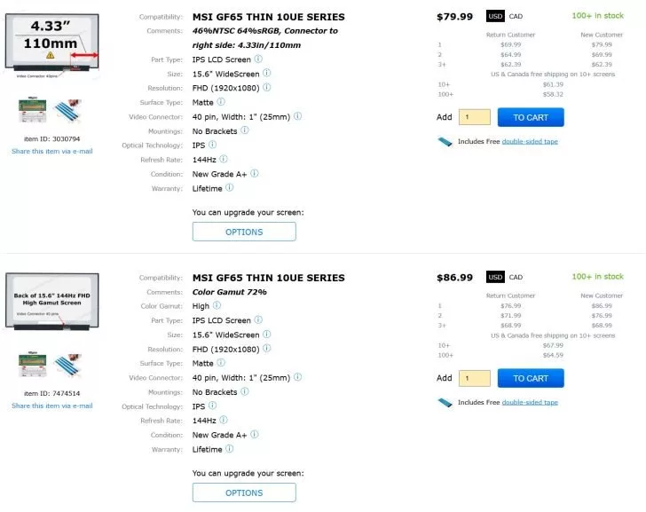اتهام علیه نمایندگی MSI خبرساز شد؛ آیا پنل ۱۴۴ هرتزی واقعاً با نسخه ۶۰ هرتزی تعویض شده است