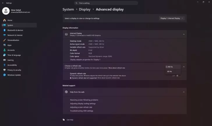 اتهام علیه نمایندگی MSI خبرساز شد؛ آیا پنل ۱۴۴ هرتزی واقعاً با نسخه ۶۰ هرتزی تعویض شده است