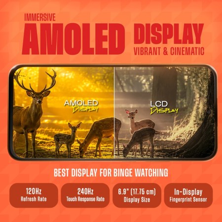 پوکو M8 Power معرفی شد؛ باتری ۸,۰۰۰ میلیآمپرساعتی و نمایشگر ۱۲۰ هرتزی AMOLED در یک گوشی اقتصادی 2 نمایشگر AMOLED با نرخ نوسازی ۱۲۰ هرتز