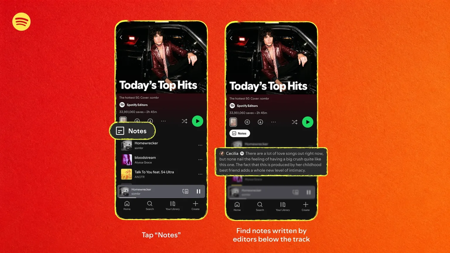 اسپاتیفای قابلیت Playlist Notes را معرفی کرد؛ افزودن یادداشت به آهنگهای موردعلاقه 1 قابلیت Playlist Notes چیست و چگونه کار میکند؟
