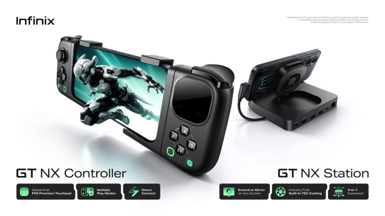 اینفینیکس از کنترلر و داک جدید GT NX برای تجربه حرفهایتر بازی با موبایل رونمایی کرد