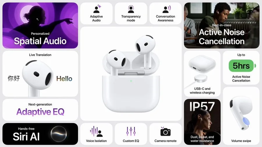 قیمت و نسخه‌های مختلف AirPods 5