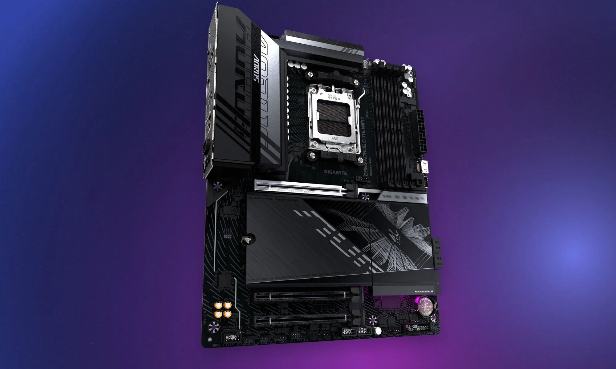 راهنمای خرید مادربرد B850 برای Ryzen 9000؛ ۵ مدل برتر بازار 4 Gigabyte B850 AORUS ELITE WIFI7؛ تعادل جذاب میان قیمت و امکانات