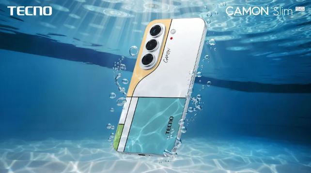 گوشی مفهومی Tecno Camon Slim دوباره خبرساز شد؛ نمایشگری تقریباً بدون حاشیه
