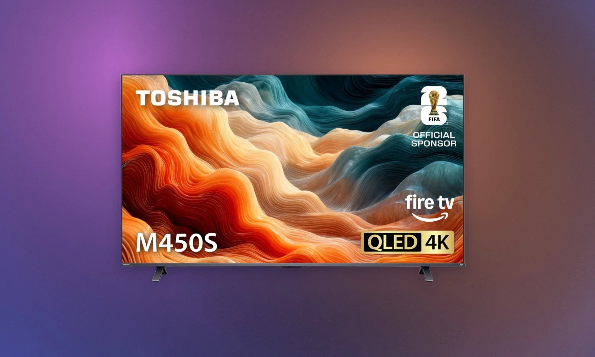  Toshiba M450؛ تلویزیون ۵۰ اینچی QLED با قیمت ۲۲۹ دلار