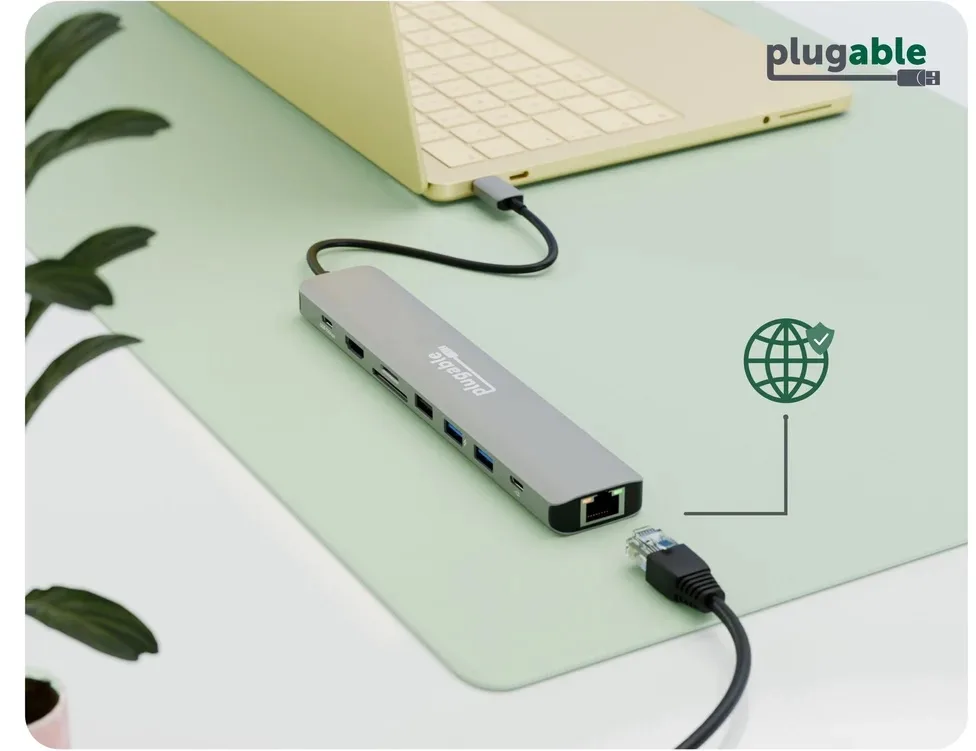 ۵ گجت جذاب Prime Day با قیمت کمتر از ۵۰ دلار 1 هاب ۹ در ۱ Plugable USB-C؛ ۳۷٫۴۶ دلار با ۲۵ درصد تخفیف