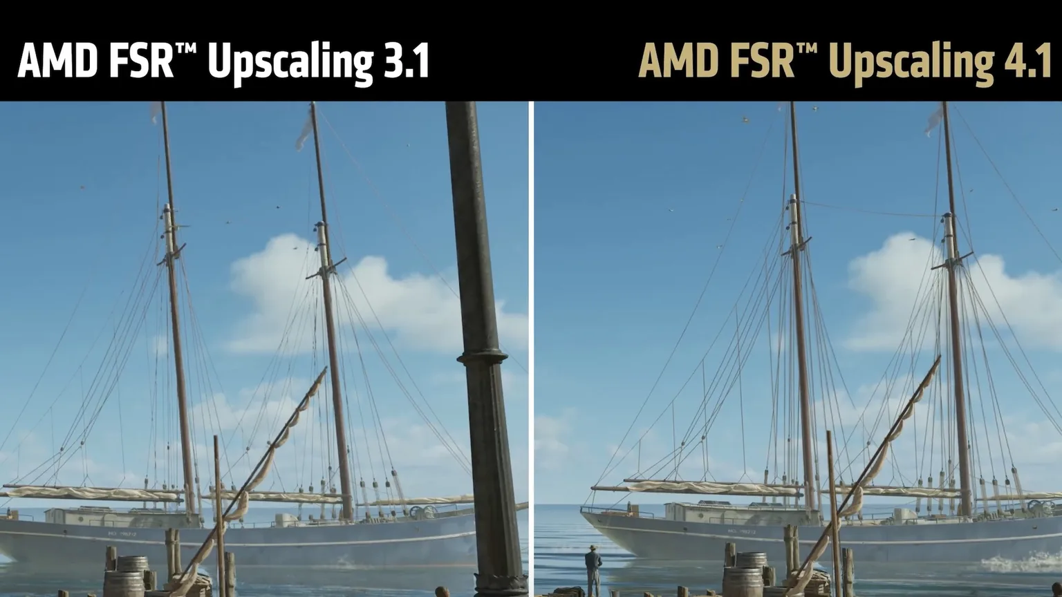 AMD مدل FSR 4.1 را برای کارت‌های گرافیک قدیمی بازطراحی کرد