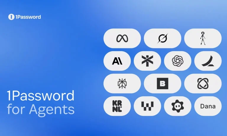 1Password ورود امن عامل&zwnj;های هوش مصنوعی به حساب&zwnj;های کاربری را بدون افشای رمز عبور ممکن می&zwnj;کند