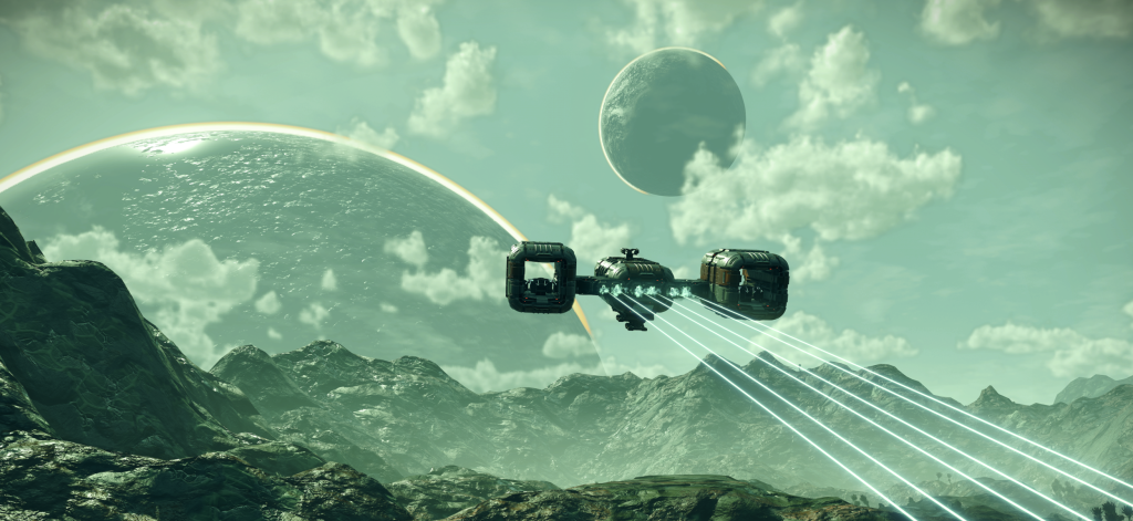 گیم پلی بازی No Mans Sky روی آیفون