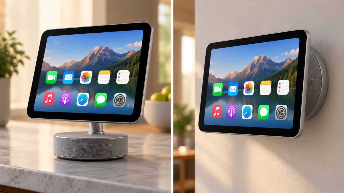 نمایشگر هوشمند Apple HomeView فردا معرفی می‌شود؛ نگاهی به طراحی و مشخصات فنی