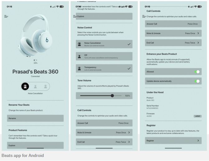 هدفون Beats 360 در بوته آزمایش؛ ترکیب طراحی ورزشی، حذف نویز و شارژدهی طولانی 8 امکانات نرمافزاری و سازگاری با آیفون و اندروید