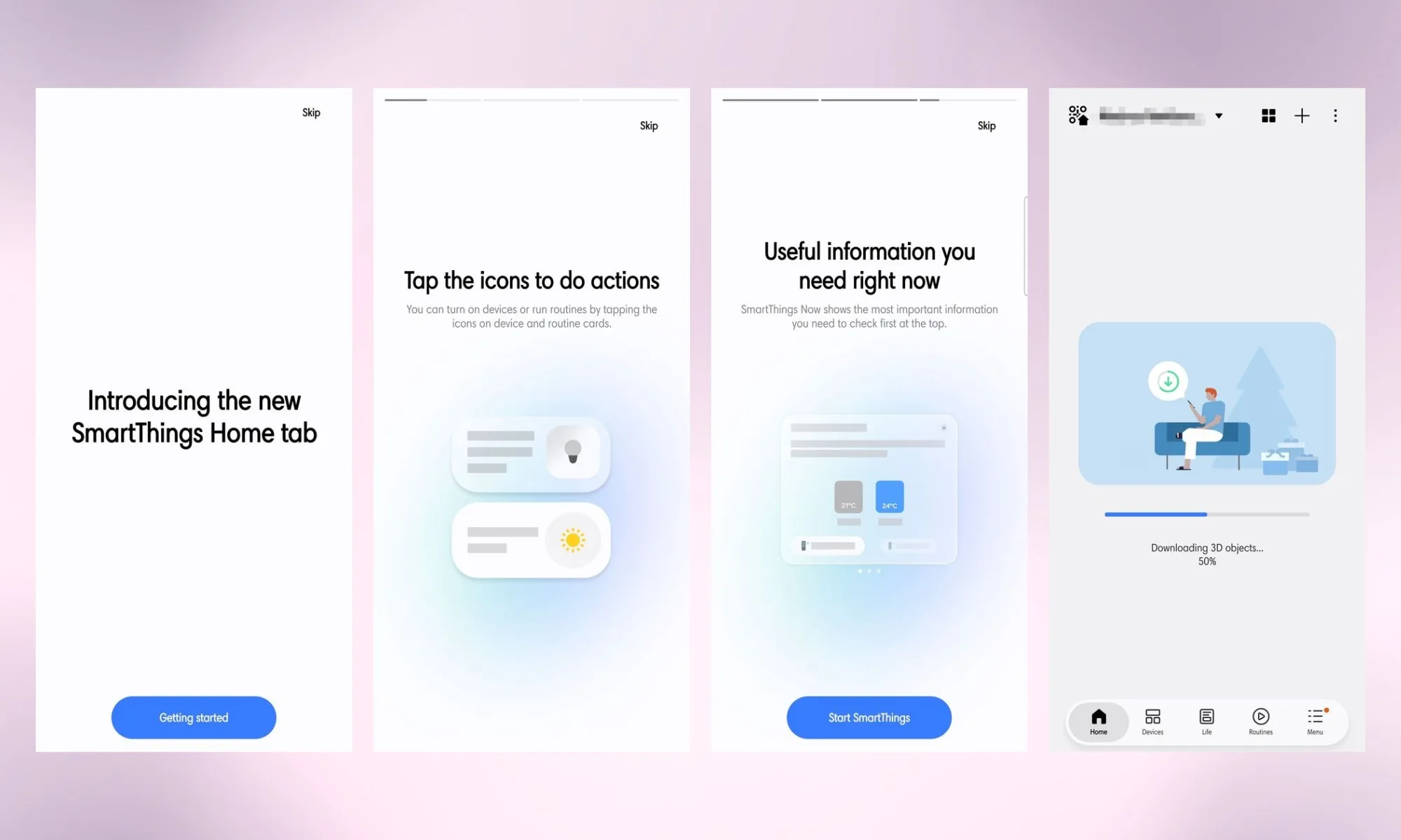 سامسونگ SmartThings را به مرکز کنترل خانه هوشمند تبدیل میکند؛ خداحافظی با Samsung Sound 1 بازطراحی بخش Home در SmartThings چه تغییراتی دارد؟