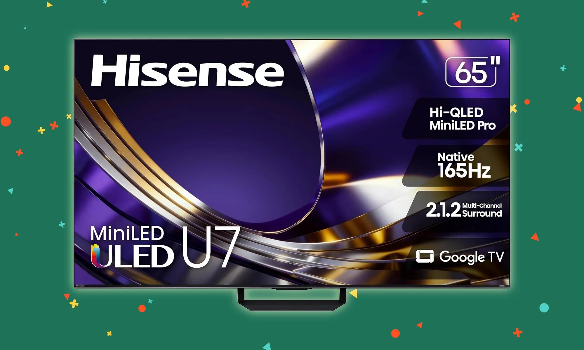 ۶ تلویزیون با تخفیف ویژه در Amazon Prime Big Deal Days که ارزش خرید دارند 2 تلویزیون ۶۵ اینچی Hisense U7 Mini-LED؛ ۸۲۷٫۹۹ دلار با ۴۵ درصد تخفیف